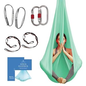 Aerial Silk Yoga Hammock & Swing | Home Inversion Kit