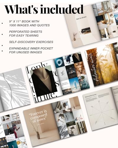 Vision Board Book for Women: Manifestation & Self-Discovery - Image 3