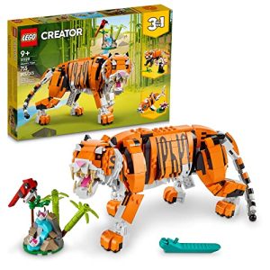 LEGO Creator 3in1 Majestic Tiger Building Set (Ages 9+)