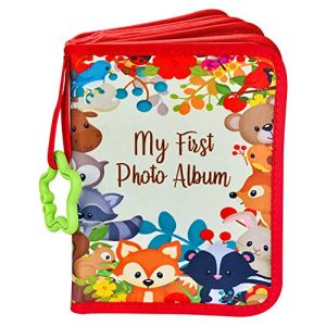 ToddleBee Soft Baby Photo Album – Woodland Animals 4×6