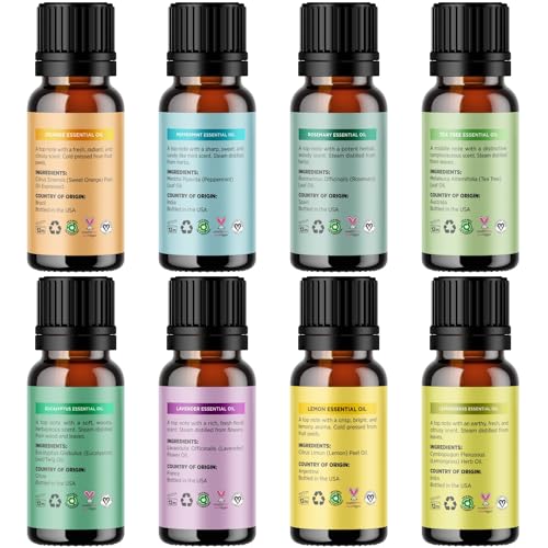 Pure Essential Oil Set for Diffuser - Home, Travel & Self Care - Image 4