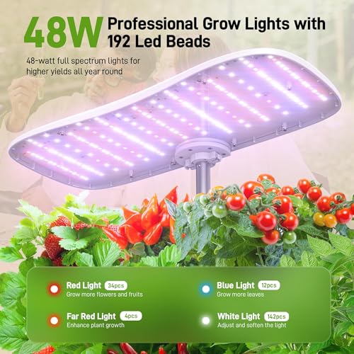 Hydroponics Growing System Kit - 15 Pods Indoor Herb Garden - Image 3