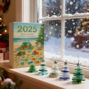 Sea Glass Christmas Tree Advent Calendar 2025 (7-inch)