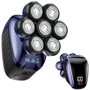 Wyklaus 5-in-1 Waterproof Electric Head Shaver for Bald Men