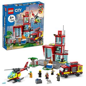 LEGO City Fire Station 60320 – Fire Engine & Helicopter
