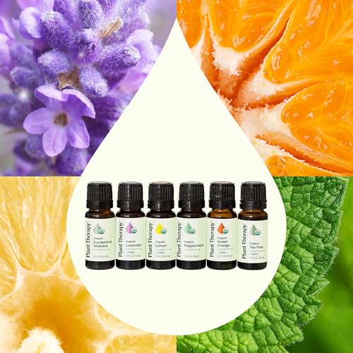 Plant Therapy Top 6 Organic Essential Oil Set - Aromatherapy - Image 3
