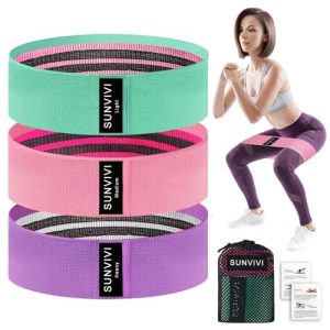 Fabric Resistance Bands Set for Legs & Butt Workouts
