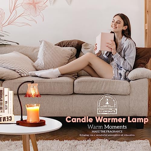 Dimmable Candle Warmer Lamp with Timer - Elegant Home Decor - Image 6
