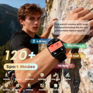 DIVOAZBVO Smart Watch for Men & Women | 120 Sport Modes