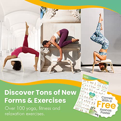 FeetUp Original Yoga Headstand Bench | Inversion Trainer - Image 7