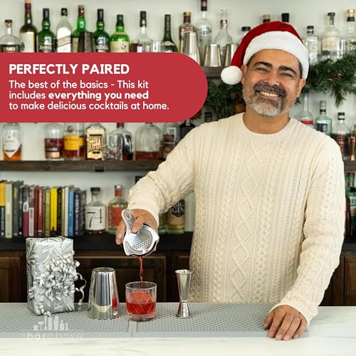 A Bar Above 4-Pc Pro Cocktail Shaker Set, Gold - Image 5