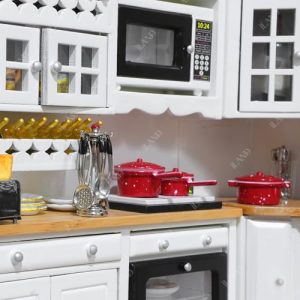 iLAND 1/12 Scale Dollhouse Miniature Kitchen Set
