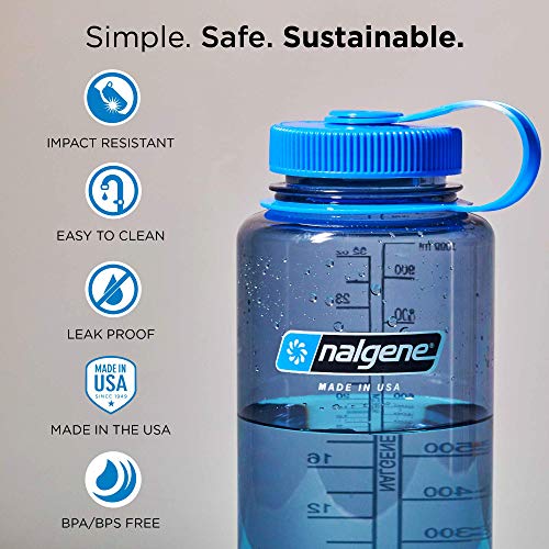 Nalgene Sustain 32oz & 16oz Water Bottle Bundle - Recycled Plastic - Image 6