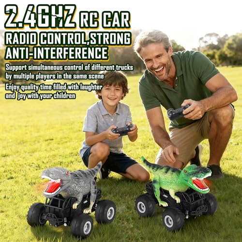 Manercey All-Terrain RC Monster Truck with Lights for Kids - Image 8