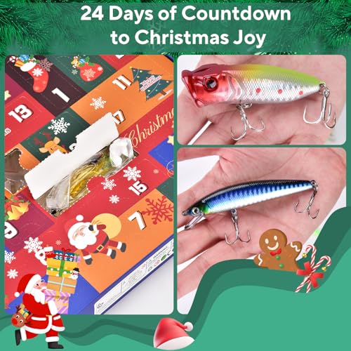 Fishing Advent Calendar 2025: 24 Lures & Tackle Set - Image 5