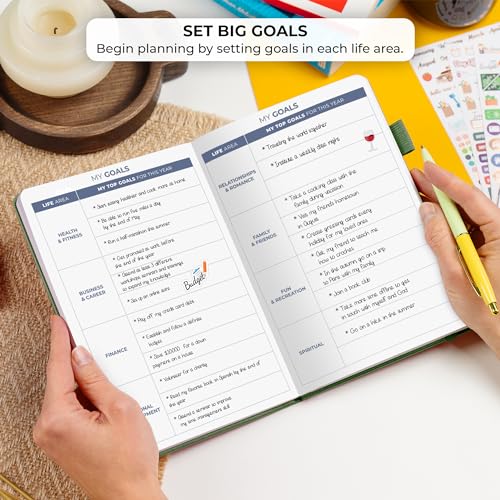 Clever Fox Weekly & Monthly Goal Planner - Undated A5 - Image 5
