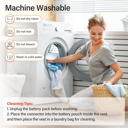 Lightweight USB Heated Vest for Men & Women | Adjustable Temp - Image 5