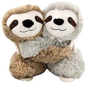 Warmies Hugs Duo Sloth | Microwavable Weighted Plush Toy