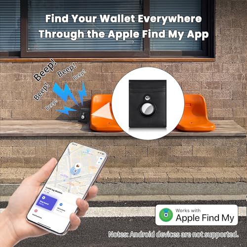 Slim AirTag Wallet | Minimalist Leather & Card Holder - Image 6