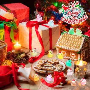 160 Luminous Mini Resin Ducks – Glow in Dark Micro Ornaments