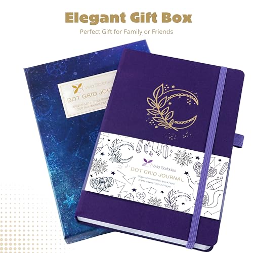 VIVID SCRIBBLES A5 Dotted Journal - 160 GSM, 200 Pages - Image 4