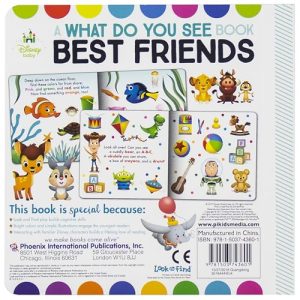 Disney Baby Best Friends: A What Do You See Book