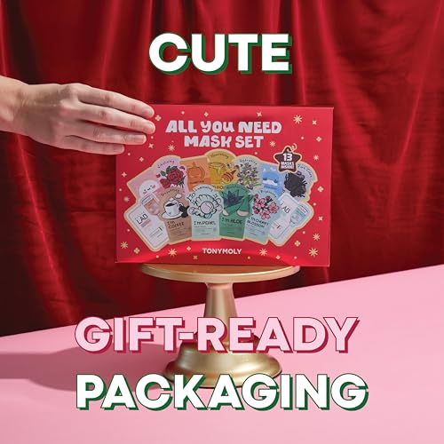 TONYMOLY 13-Piece Hydrating Face & Eye Mask Set - Image 5