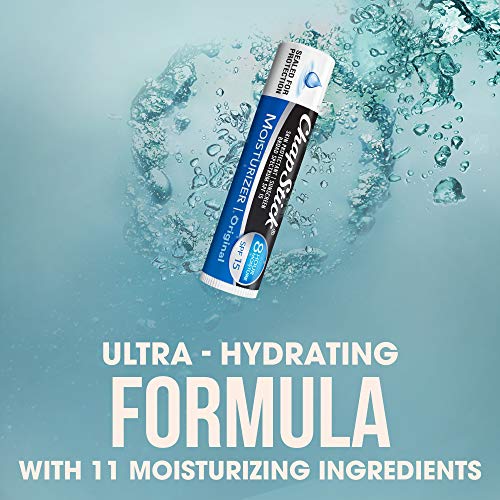 ChapStick Original & Moisturizer Lip Balm 5-Pack SPF 15 - Image 3