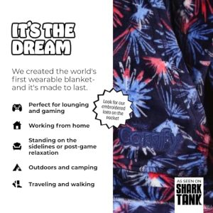 THE COMFY Dream Wearable Blanket | Lightweight Fleece Hoody