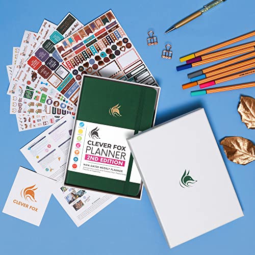 Clever Fox Weekly & Monthly Goal Planner - Undated A5 - Image 7