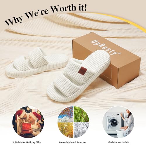 UpResty Women's Memory Foam Arch Support Slippers - Image 5