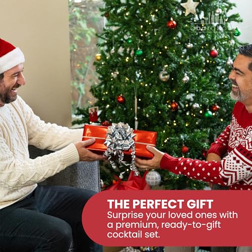 A Bar Above 4-Pc Pro Cocktail Shaker Set, Gold - Image 3