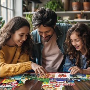 Christmas Carols 1000-Piece Jigsaw Puzzle for Family Fun