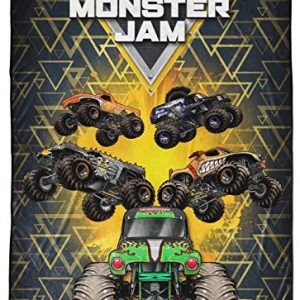 Monster Jam MJ Life Blanket – Grave Digger Fleece Throw