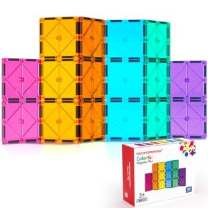 NEOFORMERS 16PC Magnetic Tiles Building Blocks Expansion Set
