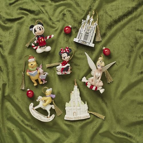 Lenox 2024 Mickey Mouse Christmas Ornament with Candy Cane - Image 7