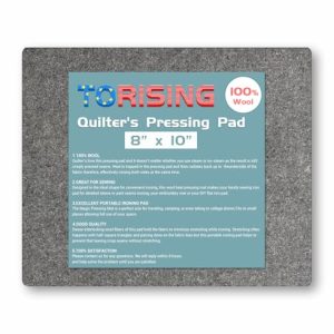 8″x10″ 100% Wool Pressing Mat for Quilting & Ironing