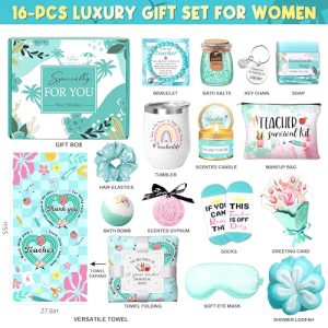 Teacher Appreciation Gift Basket for Women – Thank You Set