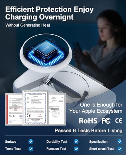 3-in-1 Foldable Magnetic Wireless Charger for Apple Devices - Image 3