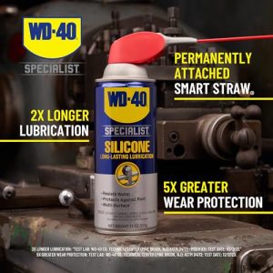 WD-40 Specialist Silicone Lubricant with Smart Straw, 11oz