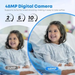 4K Digital Vlogging Camera for Photography – Compact & Portable