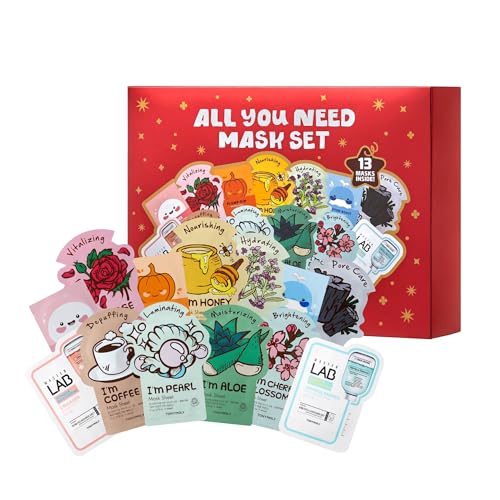 TONYMOLY 13-Piece Hydrating Face & Eye Mask Set