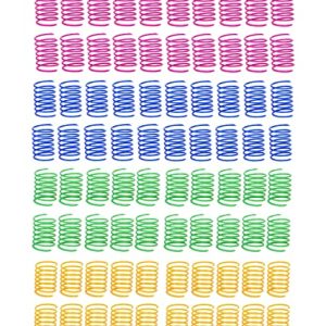 80 Pack Colorful Cat Spring Toys – Durable Indoor Play
