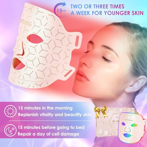 7-Color LED Light Therapy Silicone Facial Mask for Skincare - Image 6