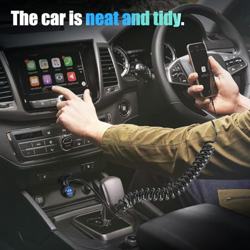 12V USB C Car Charger: 78W 4-Port PD30W & QC18W Adapter - Image 7