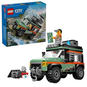 LEGO City Off-Road 4×4 Mountain Truck Building Toy (Ages 6+)