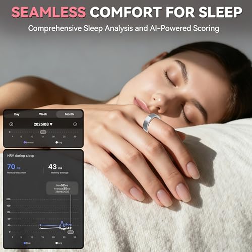 Smart Ring Fitness Tracker | Sleep, Health & Activity - Image 3