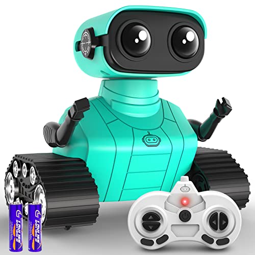 Rechargeable RC Robot Toy: Dance, Music & LED Eyes