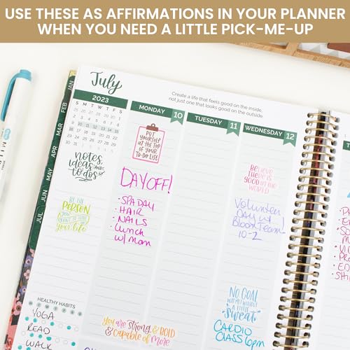 Bloom Daily Inspirational Planner Stickers - 200+ Quotes - Image 4