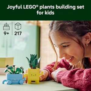 LEGO Botanicals Happy Plants Decor Set for All Ages